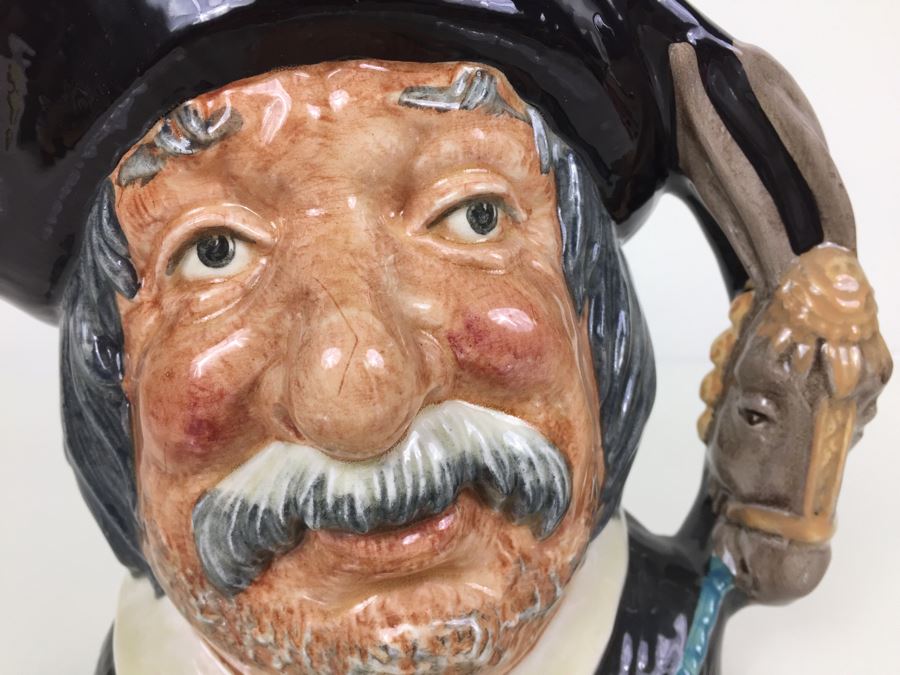 Royal Doulton Large 'Sancho Panca' D6456 Character Pitcher 1956 [Photo 2]