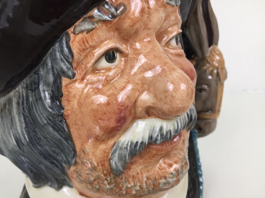 Royal Doulton Large 'Sancho Panca' D6456 Character Pitcher 1956 [Photo 12]