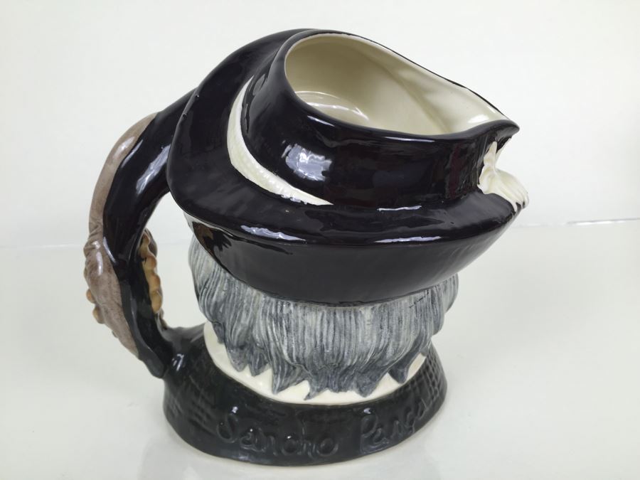 Royal Doulton Large 'Sancho Panca' D6456 Character Pitcher 1956 [Photo 9]