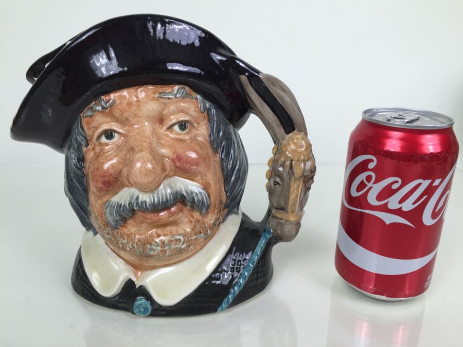 Royal Doulton Large 'Sancho Panca' D6456 Character Pitcher 1956 [Photo 4]