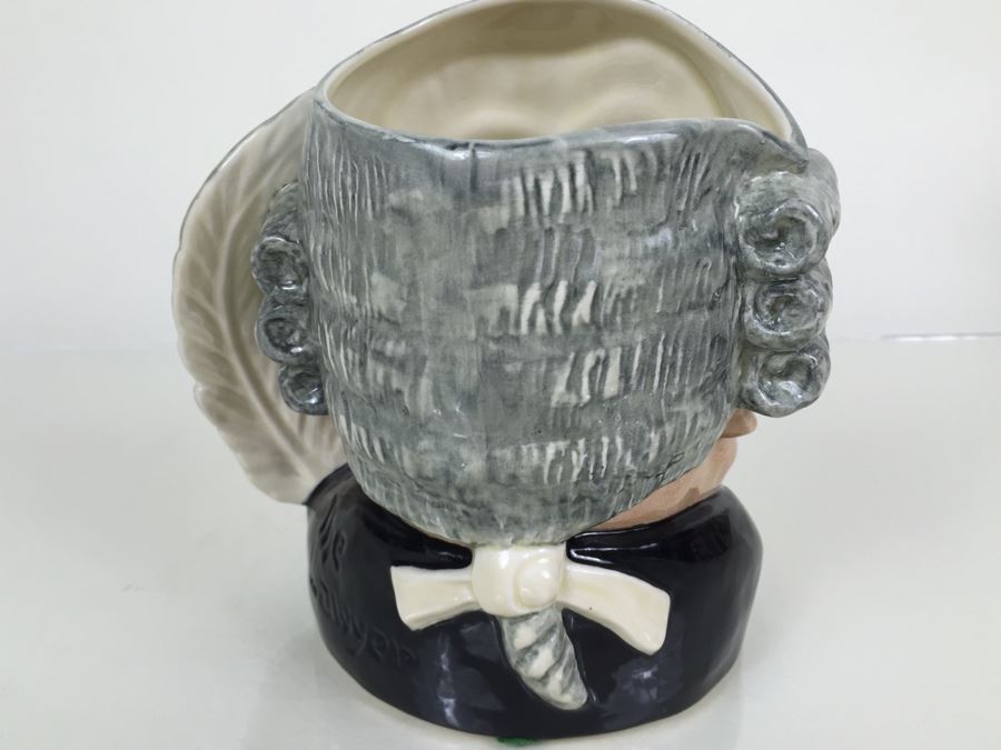Royal Doulton Large 'The Lawyer' D6498 Character Jug 1958 [Photo 8]
