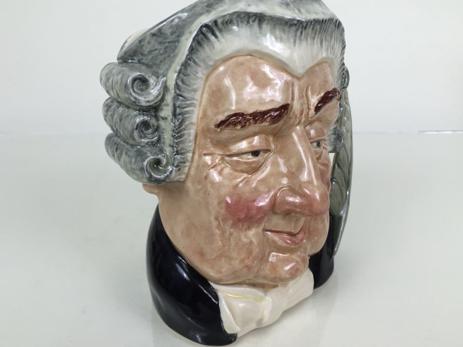 Royal Doulton Large 'The Lawyer' D6498 Character Jug 1958 [Photo 10]