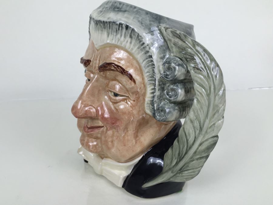 Royal Doulton Large 'The Lawyer' D6498 Character Jug 1958 [Photo 5]