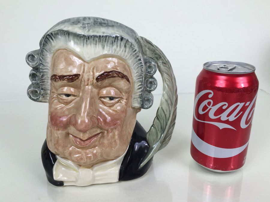 Royal Doulton Large 'The Lawyer' D6498 Character Jug 1958 [Photo 4]