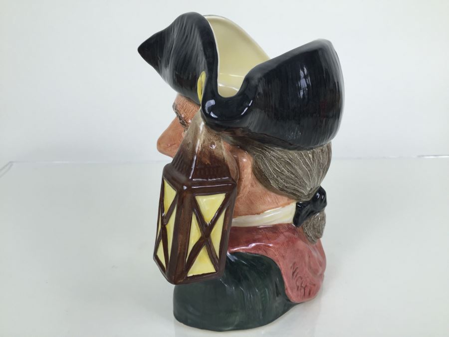 Royal Doulton Large 'Night Watchman' D6569 Character Jug 1962 [Photo 6]