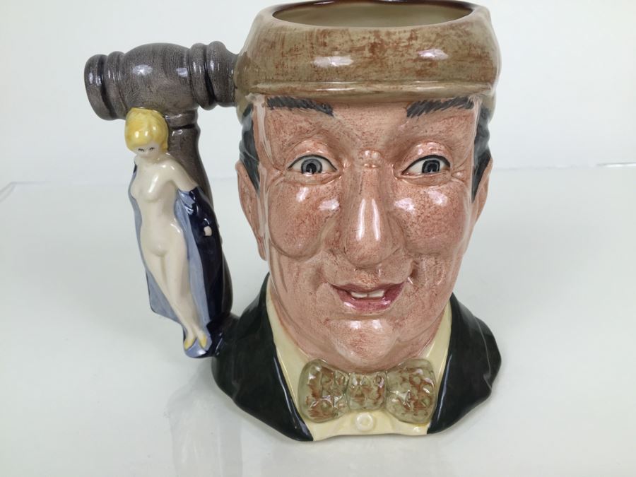 Royal Doulton Large 'The Auctioneer' D6838 Character Pitcher 1988 Special Edition Of 5,000 [Photo 1]