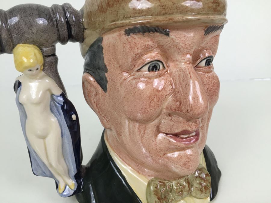 Royal Doulton Large 'The Auctioneer' D6838 Character Pitcher 1988 Special Edition Of 5,000 [Photo 13]