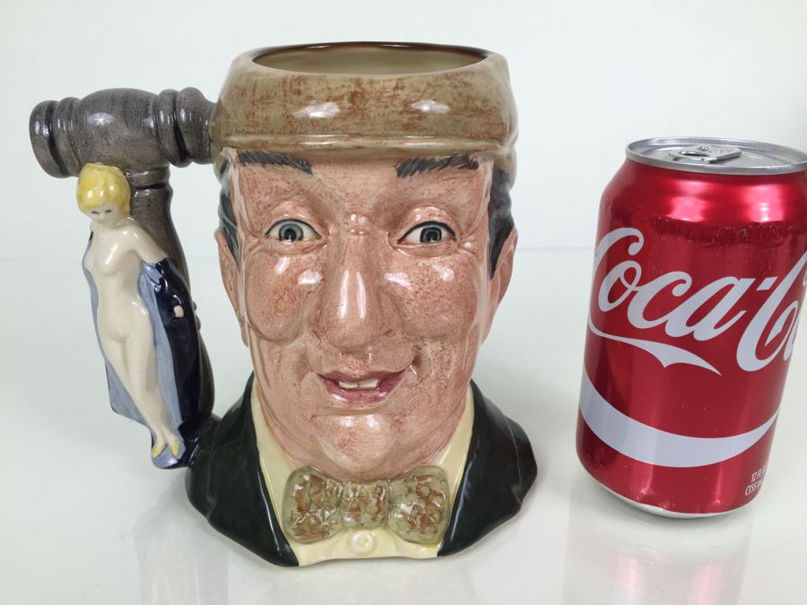 Royal Doulton Large 'The Auctioneer' D6838 Character Pitcher 1988 Special Edition Of 5,000 [Photo 4]