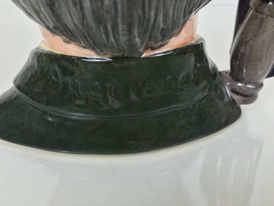 Royal Doulton Large 'The Auctioneer' D6838 Character Pitcher 1988 Special Edition Of 5,000 [Photo 9]