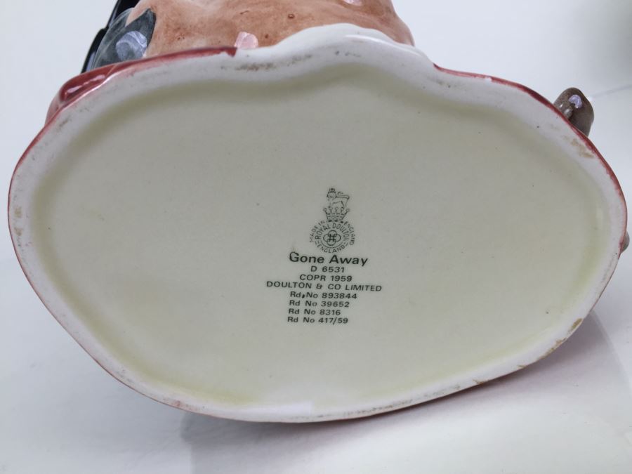 Royal Doulton Large 'Gone Away' D6531 Character Jug 1959 [Photo 3]