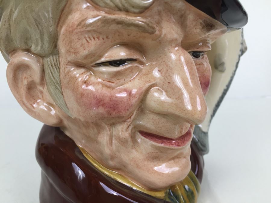 Royal Doulton Large 'The Poacher' D6781 Character Pitcher 1987 [Photo 10]