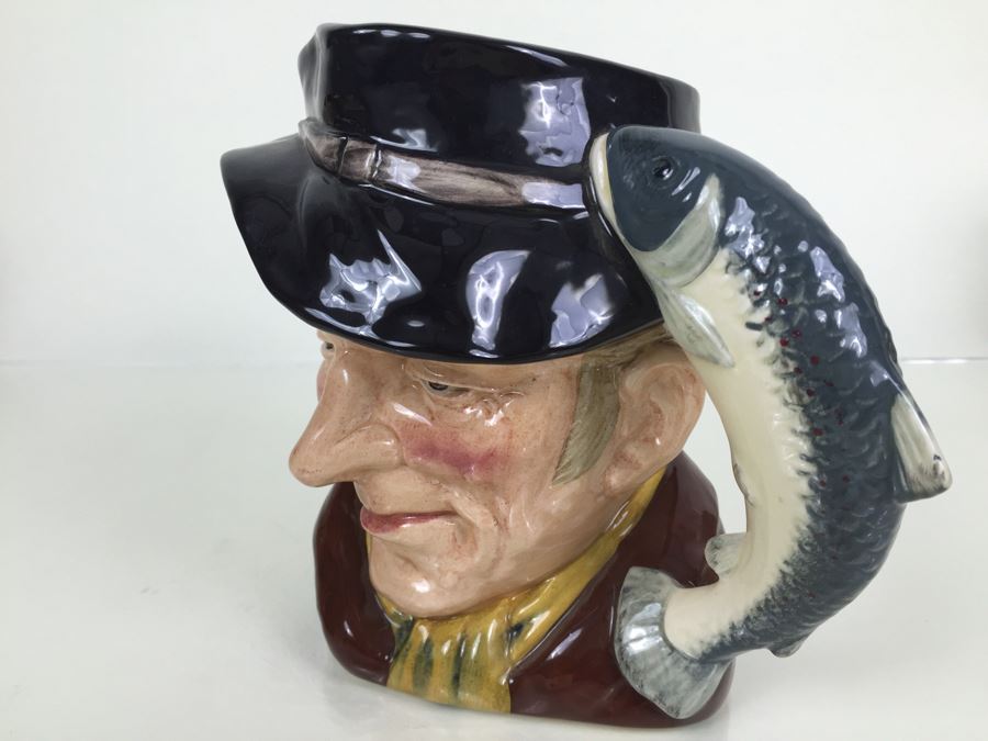 Royal Doulton Large 'The Poacher' D6781 Character Pitcher 1987 [Photo 5]