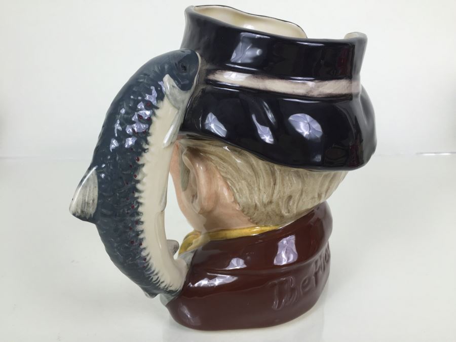 Royal Doulton Large 'The Poacher' D6781 Character Pitcher 1987 [Photo 6]