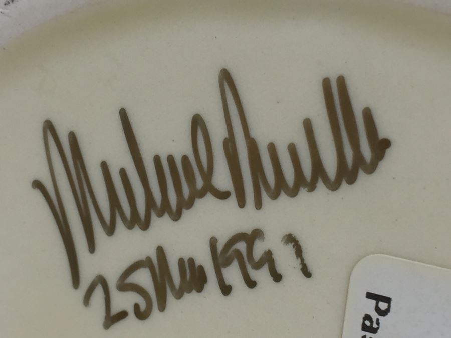 Royal Doulton Large 'Mr. Micawber' D7040 Character Jug 1996 Limited Edition 698 Of 2,500 Signed By Michael Doulton [Photo 14]