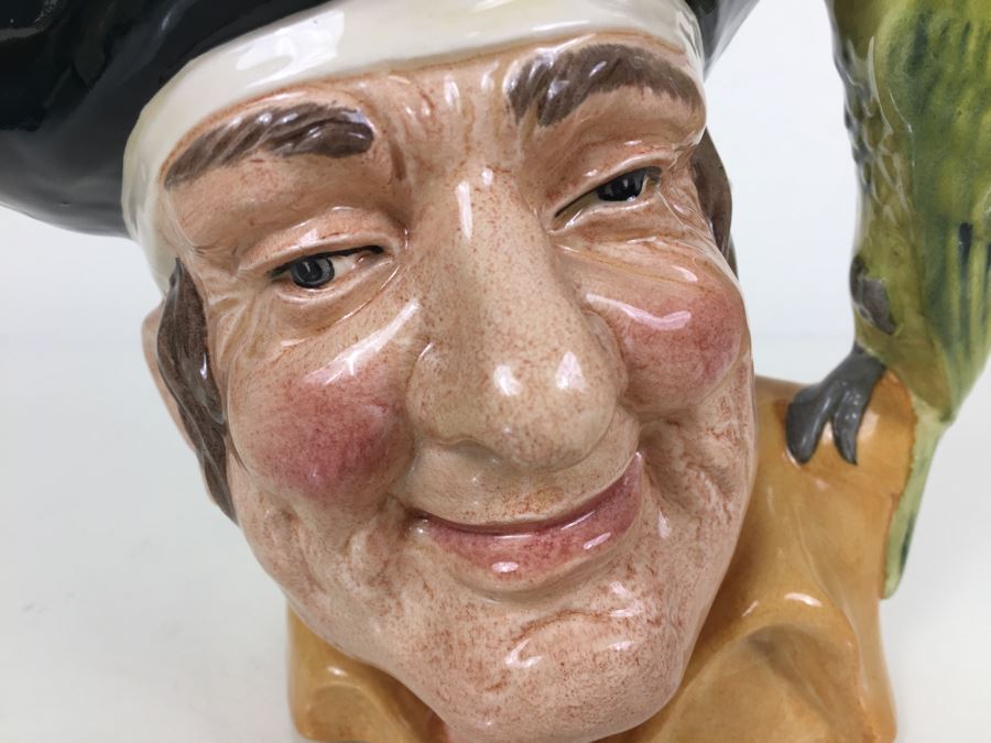 Royal Doulton Large 'Long John Silver' D6799 Character Pitcher 1987 Limited Edition 92 Of 250 [Photo 2]