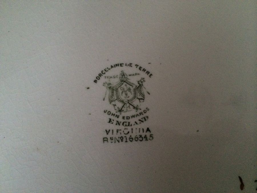 Vintage John Edwards England Platter [Photo 3]