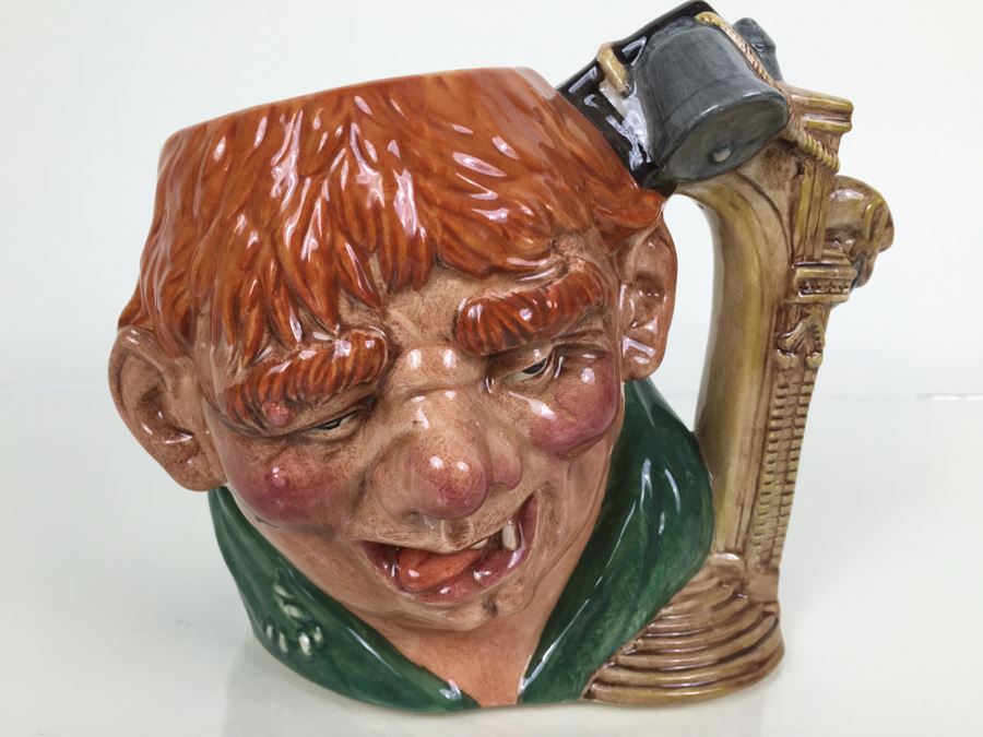Royal Doulton Large 'Quasimodo' D7108 Character Pitcher 1998 Limited Edition 1,102 Of 2,500 [Photo 1]