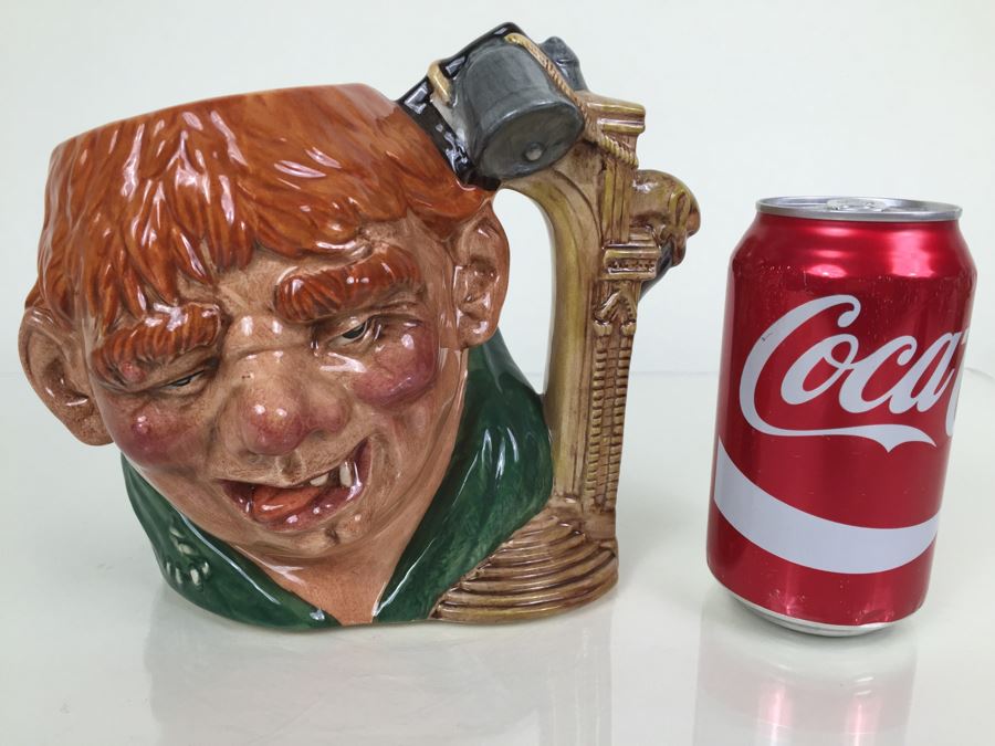 Royal Doulton Large 'Quasimodo' D7108 Character Pitcher 1998 Limited Edition 1,102 Of 2,500 [Photo 4]