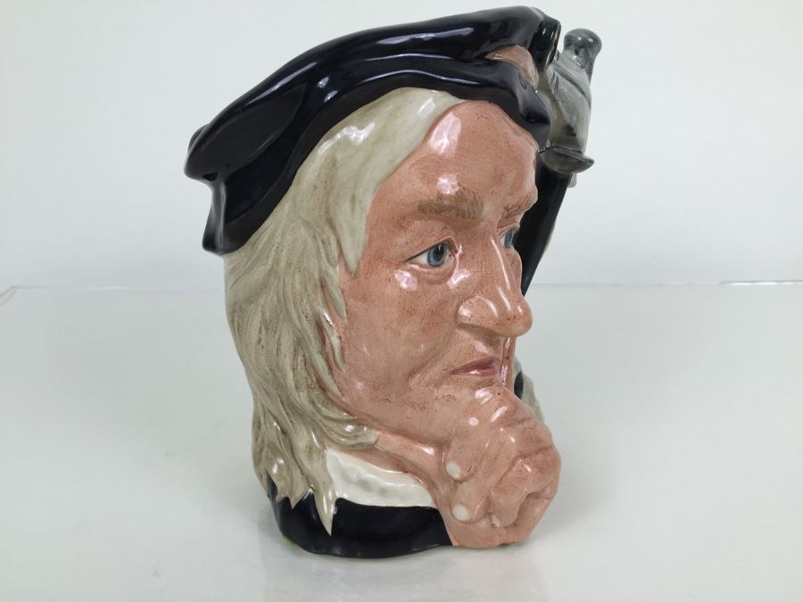 Royal Doulton Large The Shakespearean Collection 'Hamlet' D6672 Character Mug 1982 [Photo 10]