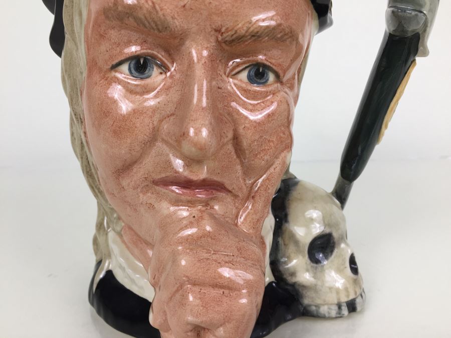 Royal Doulton Large The Shakespearean Collection 'Hamlet' D6672 Character Mug 1982 [Photo 2]