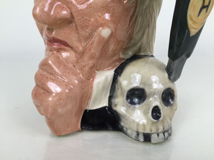 Royal Doulton Large The Shakespearean Collection 'Hamlet' D6672 Character Mug 1982 [Photo 6]