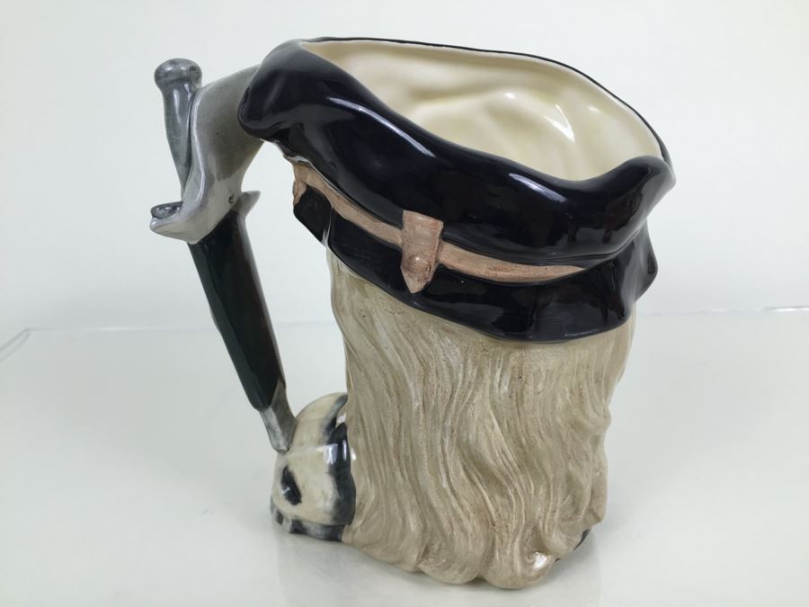 Royal Doulton Large The Shakespearean Collection 'Hamlet' D6672 Character Mug 1982 [Photo 8]