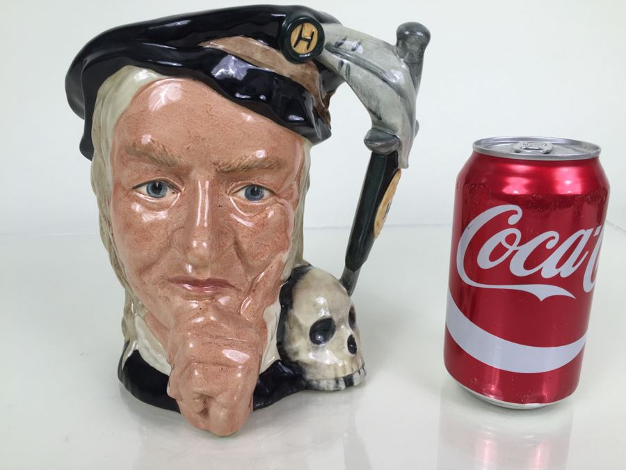 Royal Doulton Large The Shakespearean Collection 'Hamlet' D6672 Character Mug 1982 [Photo 4]