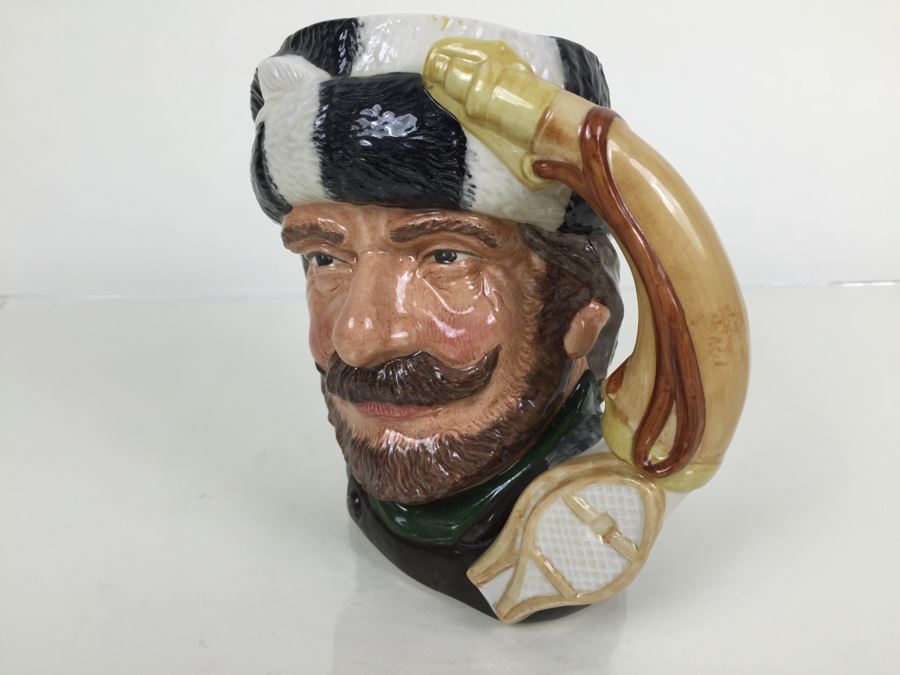 Royal Doulton Large 'The Trapper' D6609 Character Pitcher 1966 [Photo 5]