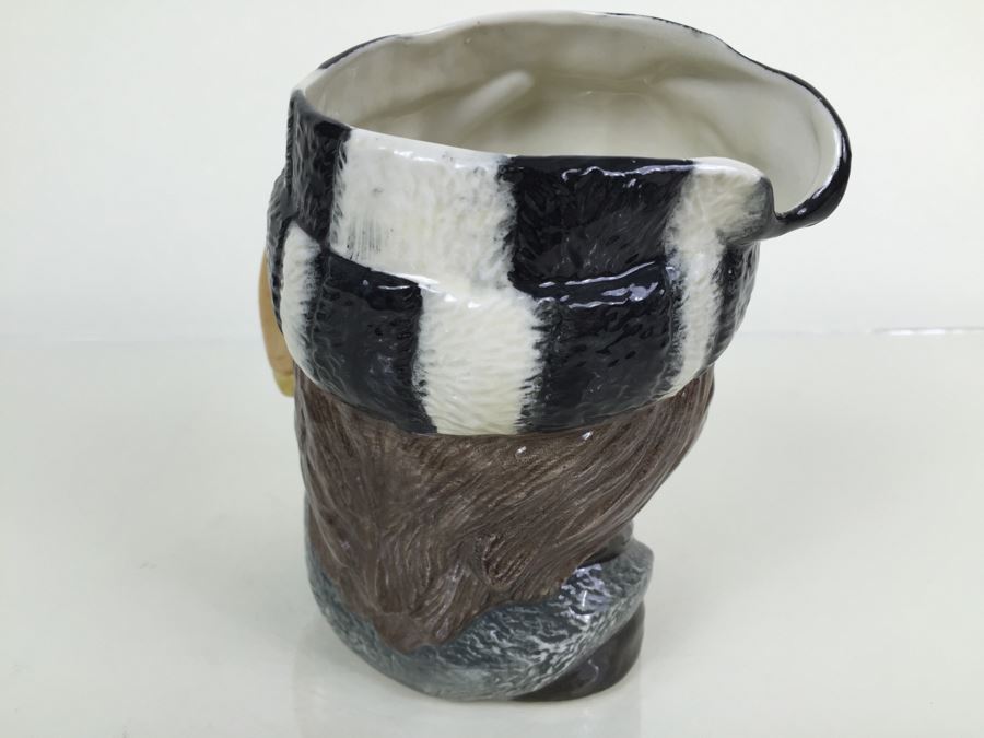 Royal Doulton Large 'The Trapper' D6609 Character Pitcher 1966 [Photo 7]