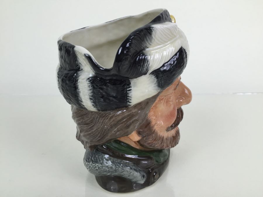 Royal Doulton Large 'The Trapper' D6609 Character Pitcher 1966 [Photo 8]