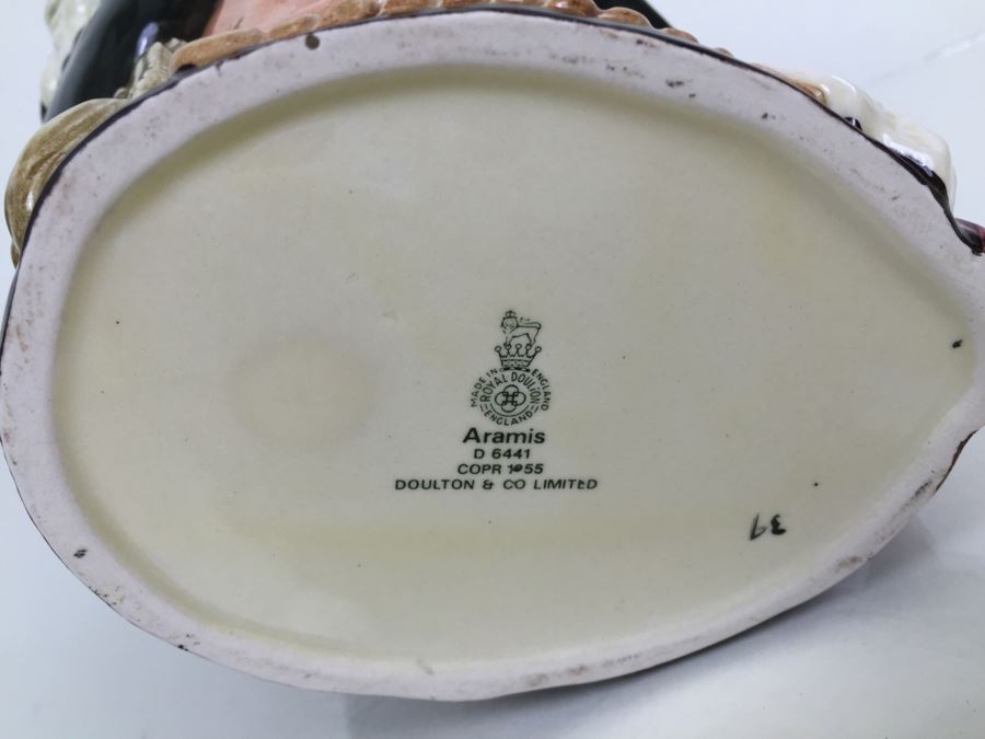 Royal Doulton Large 'Aramis' D6441 Character Pitcher 1955 [Photo 3]