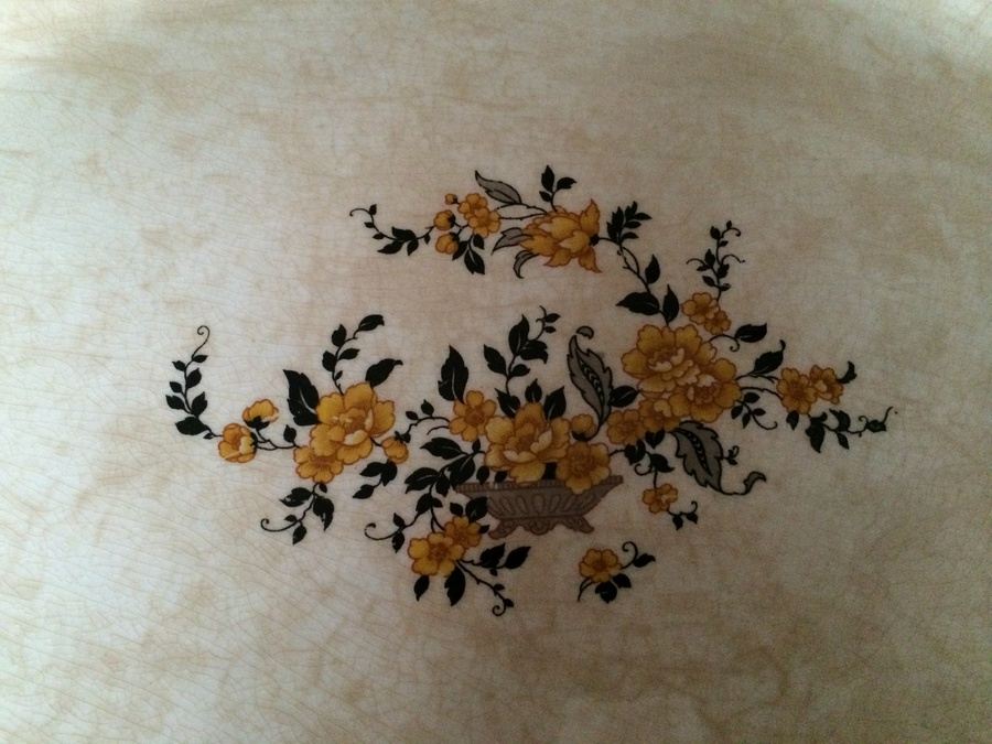 Vintage KT&K Ivory Large Oval Platter [Photo 2]