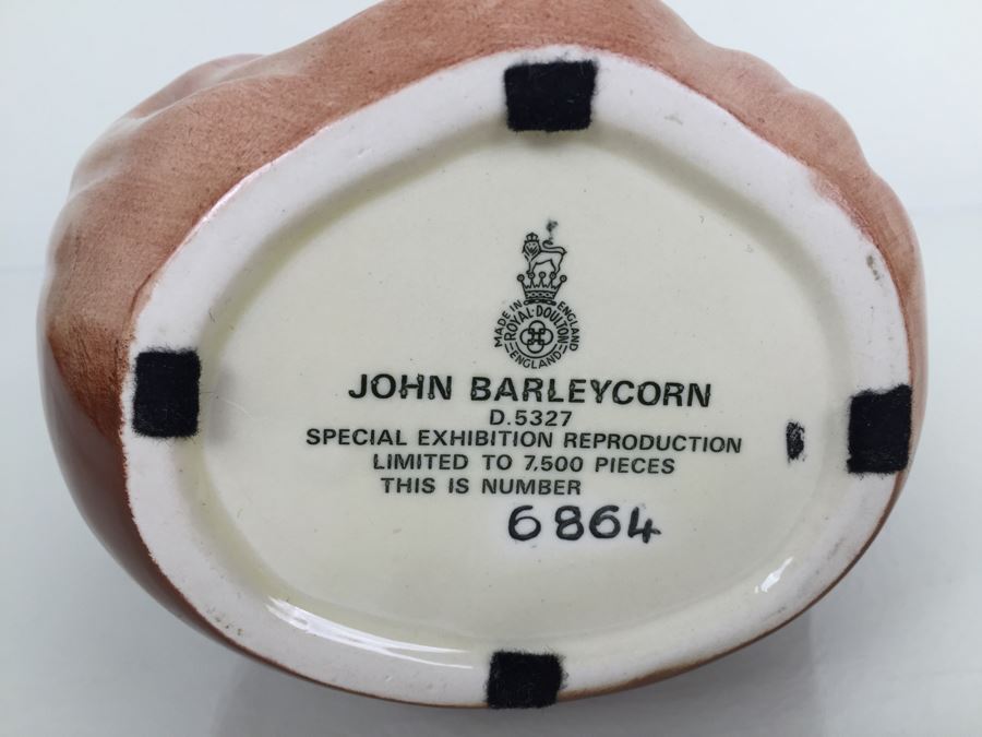 Royal Doulton Large 'John Barleycorn' D5327 Character Pitcher Limited Edition 6,864 Of 7,500 [Photo 3]