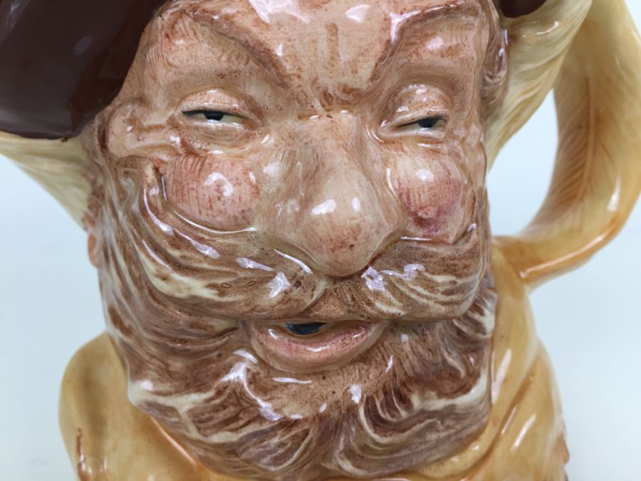 Royal Doulton Large 'Falstaff' D6795 Character Pitcher 1987 [Photo 2]