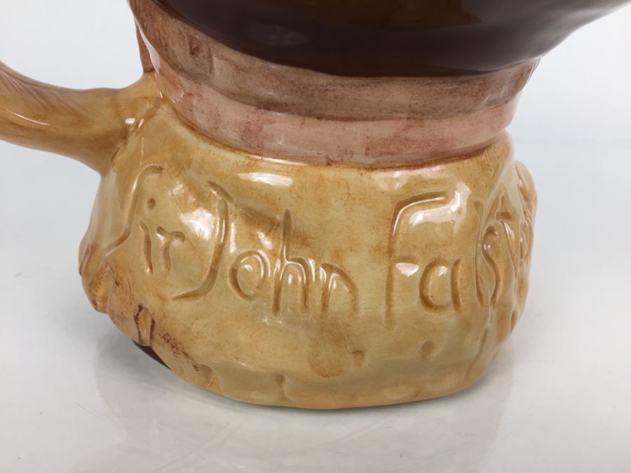 Royal Doulton Large 'Falstaff' D6795 Character Pitcher 1987 [Photo 7]