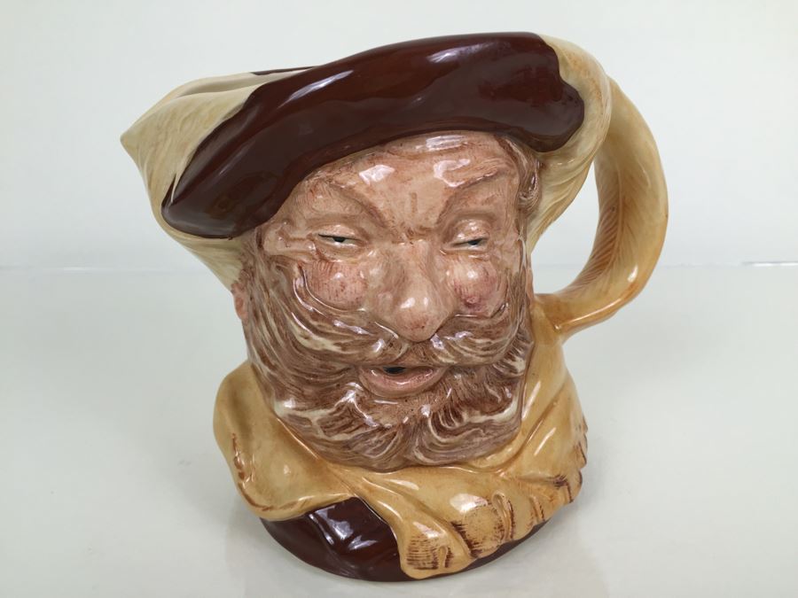 Royal Doulton Large 'Falstaff' D6795 Character Pitcher 1987