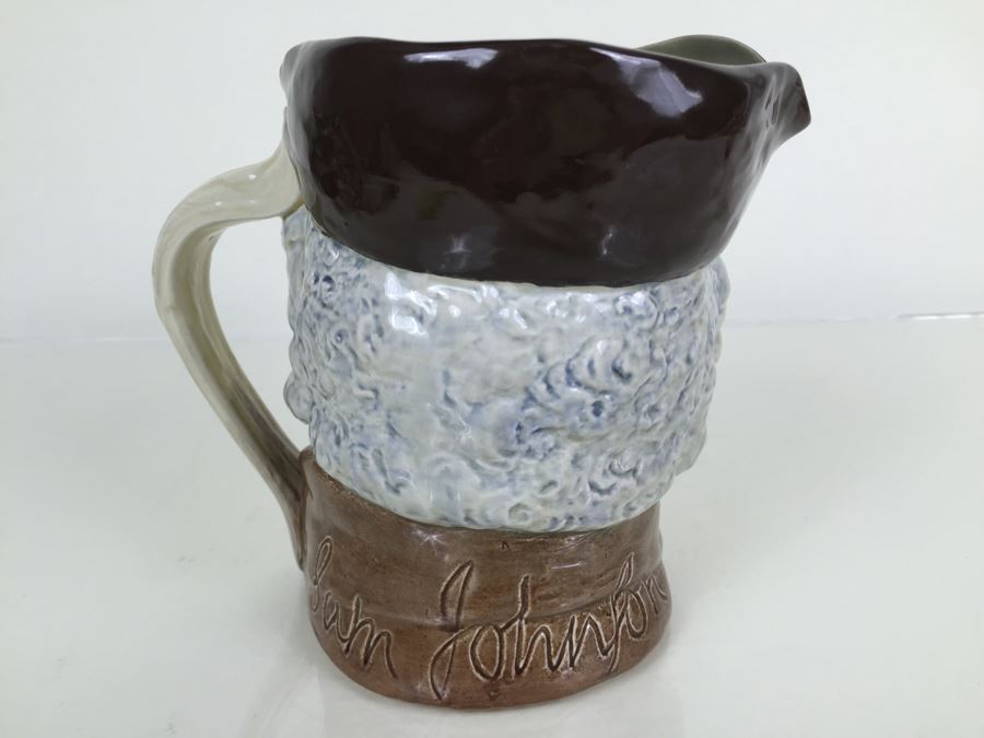 Royal Doulton Large 'Sam Johnson' RN857579 Character Pitcher 1949 [Photo 7]