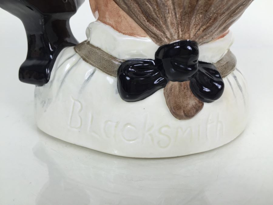 Royal Doulton Large 'Blacksmith' D6571 Character Pitcher 1962 [Photo 7]