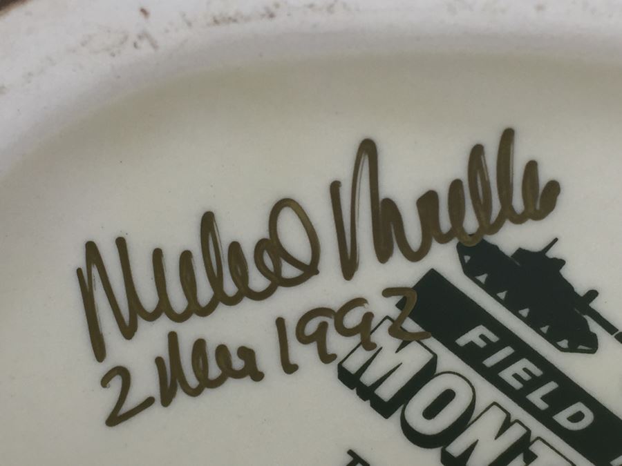 Royal Doulton Large 'Field Marshall Montgomery The El Alamein Edition' D6908 Character Pitcher 1991 Limited Edition 284 Of 2,500 Signed By Michael Doulton [Photo 15]