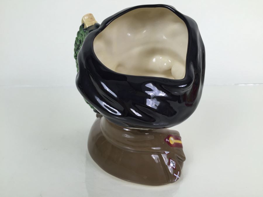 Royal Doulton Large 'Field Marshall Montgomery The El Alamein Edition' D6908 Character Pitcher 1991 Limited Edition 284 Of 2,500 Signed By Michael Doulton [Photo 10]