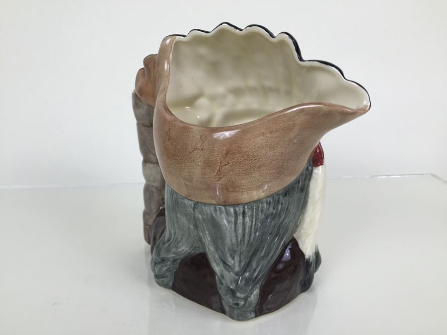 Royal Doulton Large 'North American Indian' D6611 Character Pitcher 1966 [Photo 8]