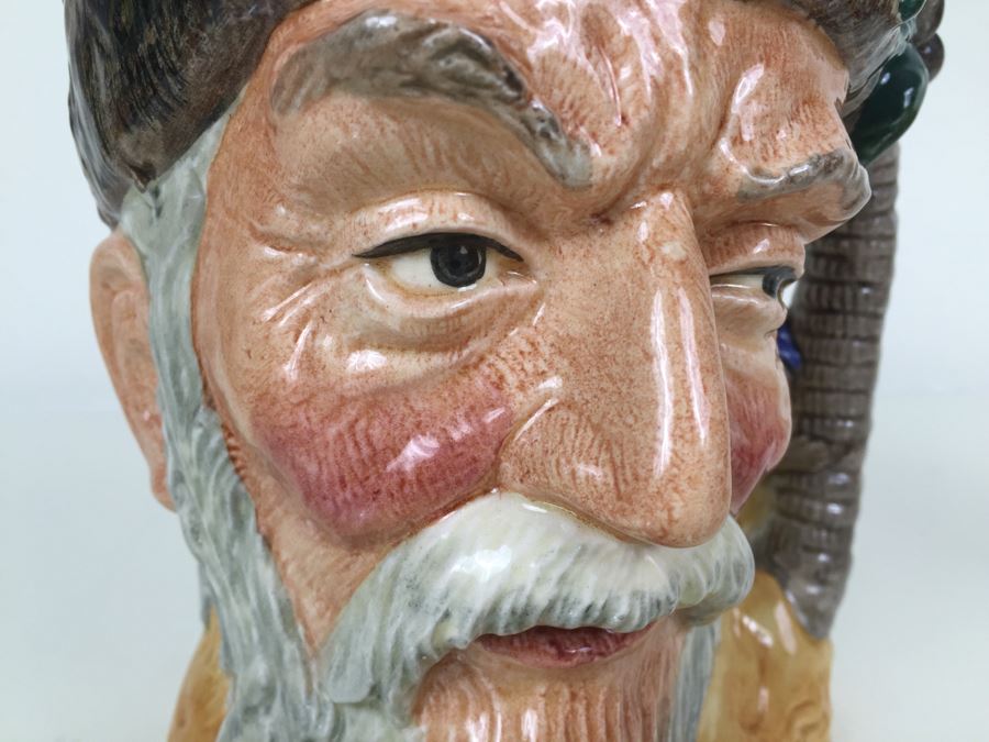 Royal Doulton Large 'Robinson Crusoe' D6532 Character Pitcher 1959 [Photo 11]