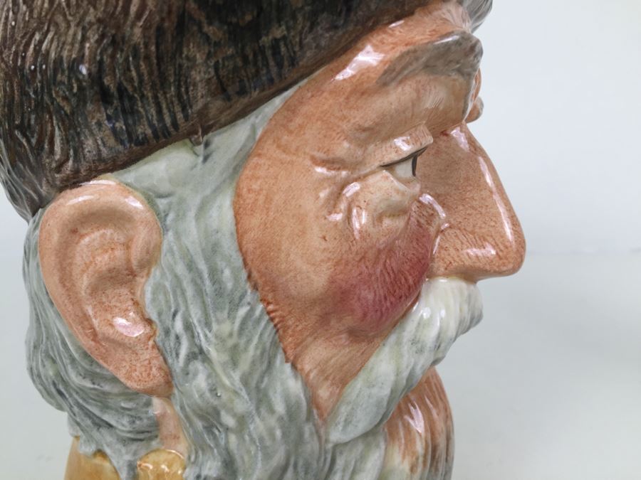 Royal Doulton Large 'Robinson Crusoe' D6532 Character Pitcher 1959 [Photo 10]
