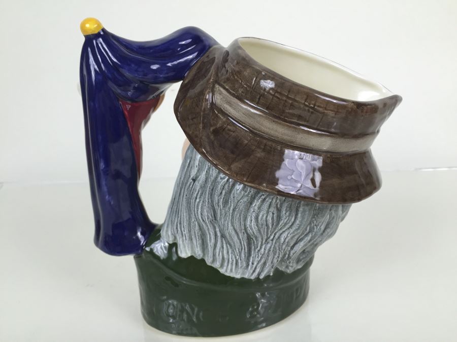 Royal Doulton Large 'Punch & Judy Man' D6590 Character Pitcher 1963 [Photo 10]