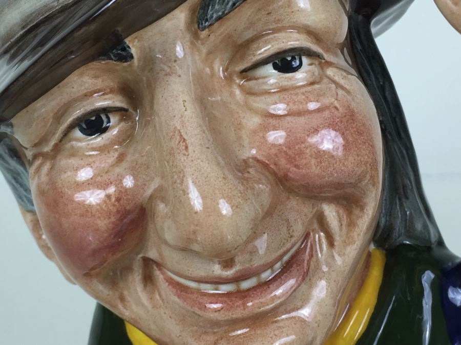 Royal Doulton Large 'Punch & Judy Man' D6590 Character Pitcher 1963 [Photo 6]