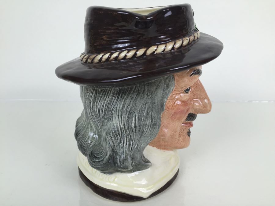 Royal Doulton Large 'Izaak Walton' D6404 Character Pitcher 1953 Compleat-Angler [Photo 13]