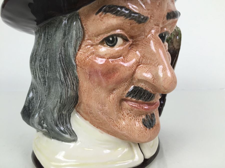 Royal Doulton Large 'Izaak Walton' D6404 Character Pitcher 1953 Compleat-Angler [Photo 14]