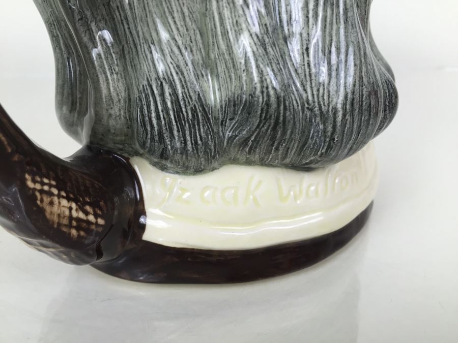 Royal Doulton Large 'Izaak Walton' D6404 Character Pitcher 1953 Compleat-Angler [Photo 9]