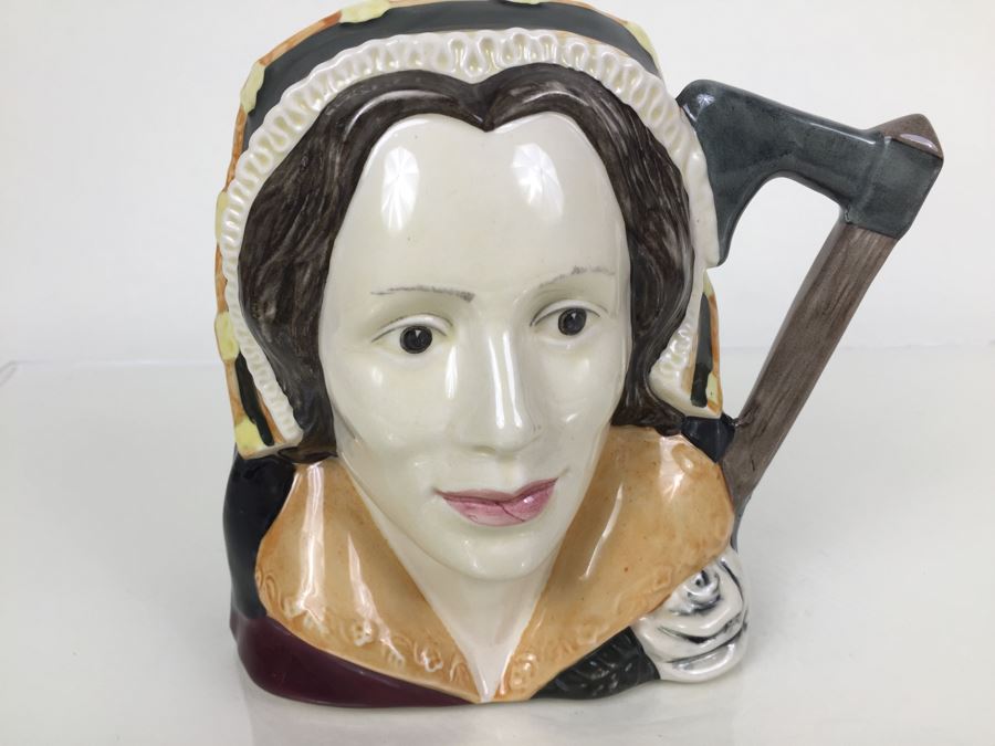 Royal Doulton Large 'Catherine Howard' D6645 Character Pitcher 1977 [Photo 1]