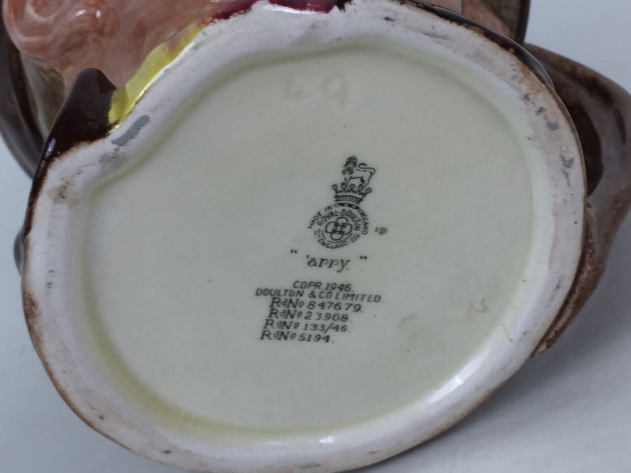 Royal Doulton Large ''arry' RN847679 Character Jug 1946 [Photo 3]